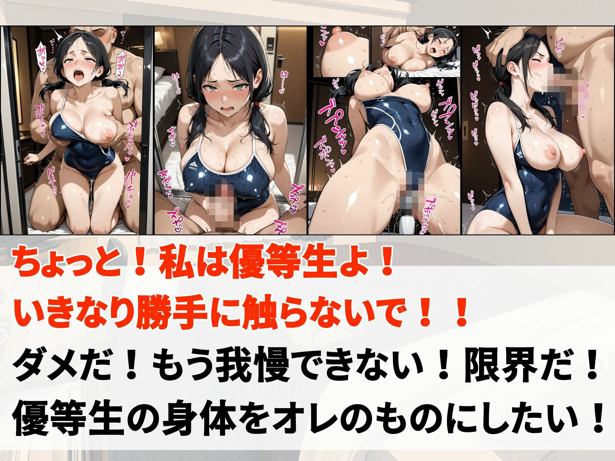 生意気優等生JKが初めてのP活で亀甲縛りにされ連続絶頂快楽堕ちした話  vol.2 九条沙織 - サンプル画像 4