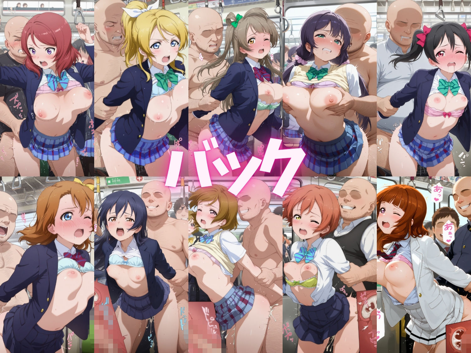 【総集編】ラ●ライブ - サンプル画像 7