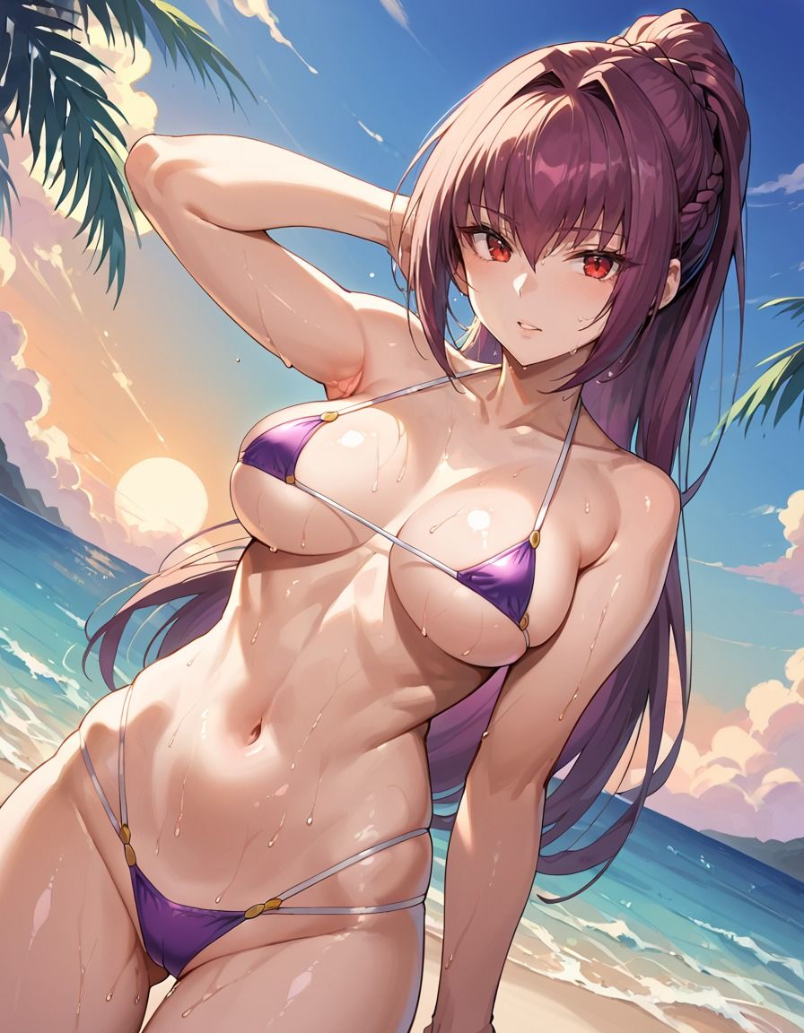痴態が見えちゃう＃35 ス〇サハ編 - サンプル画像 2