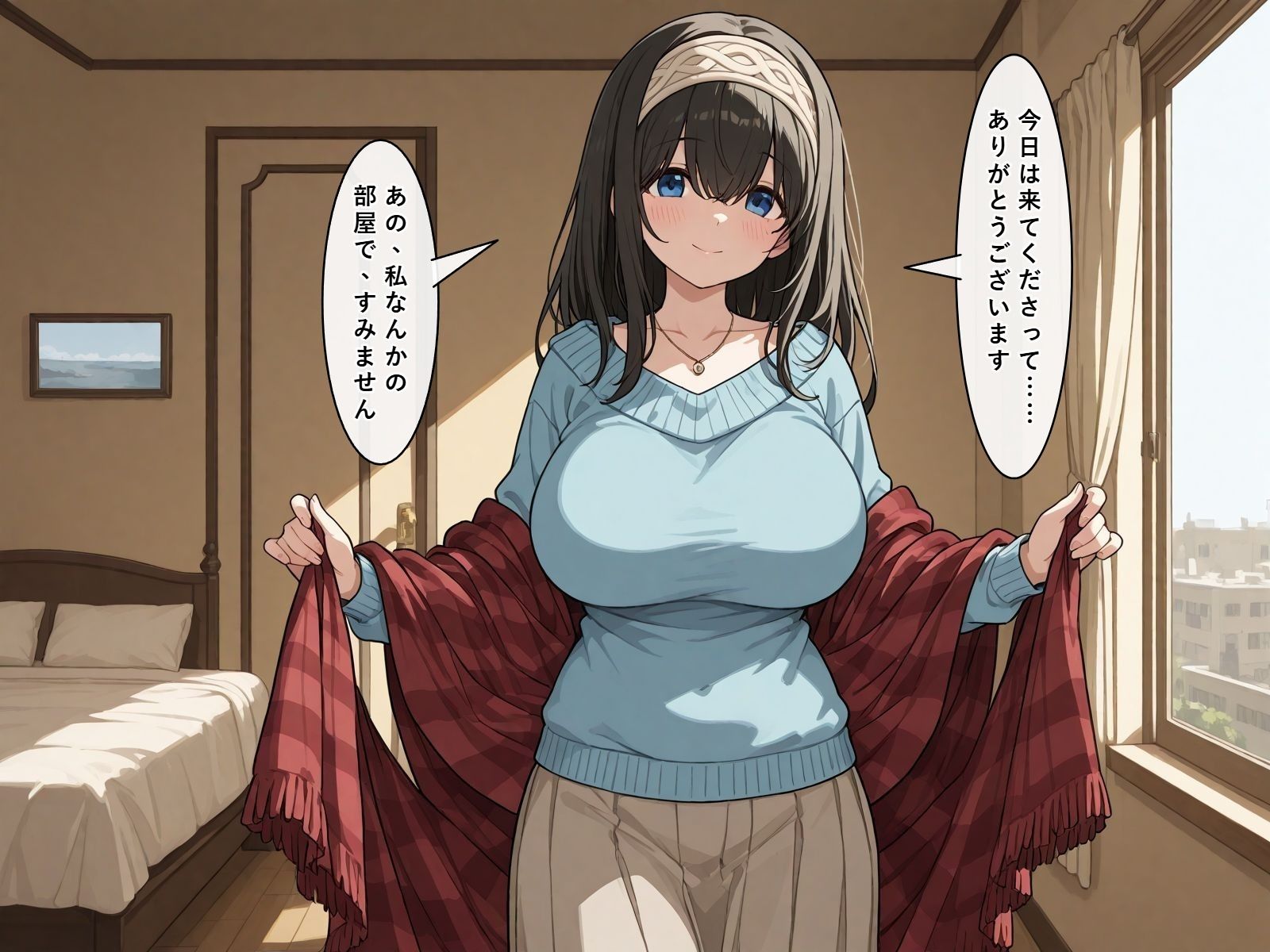【セリフ付き225ページ】アイマスキャラとイチャラブSEX - サンプル画像 1