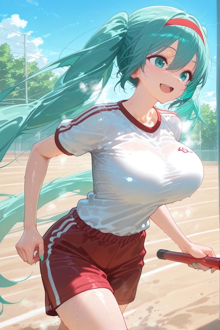 催●運動会 初音ミク - サンプル画像 2