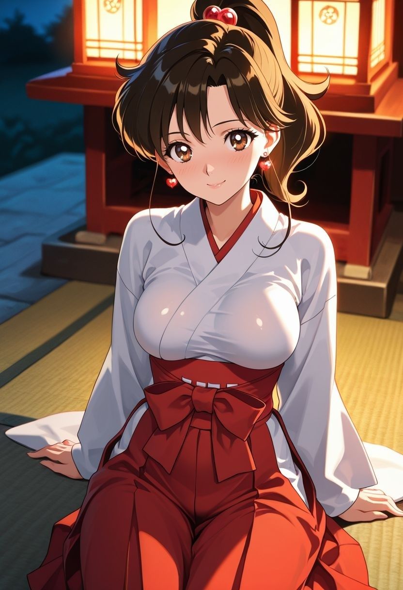 もしも。。。このキャラが巫女だったら〜木野ま〇と〜 - サンプル画像 2