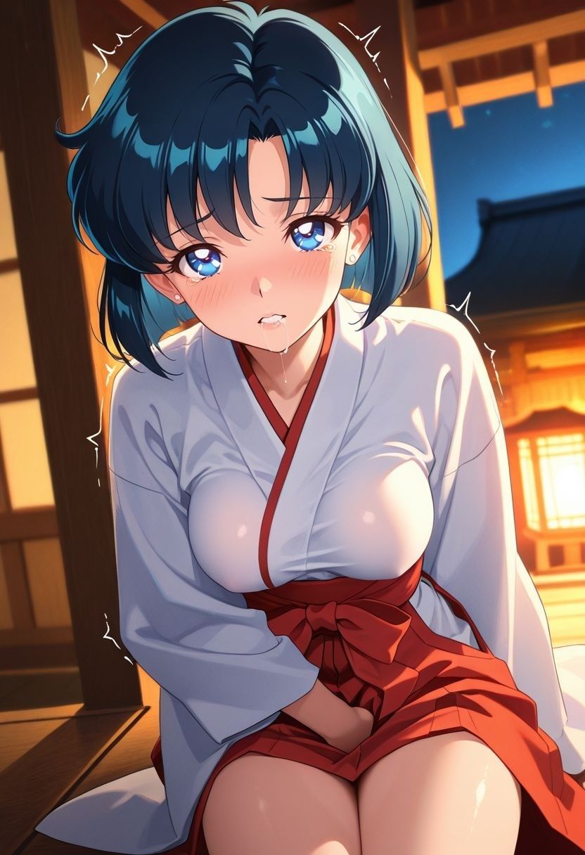 もしも。。。このキャラが巫女だったら〜水野〇美〜 - サンプル画像 6
