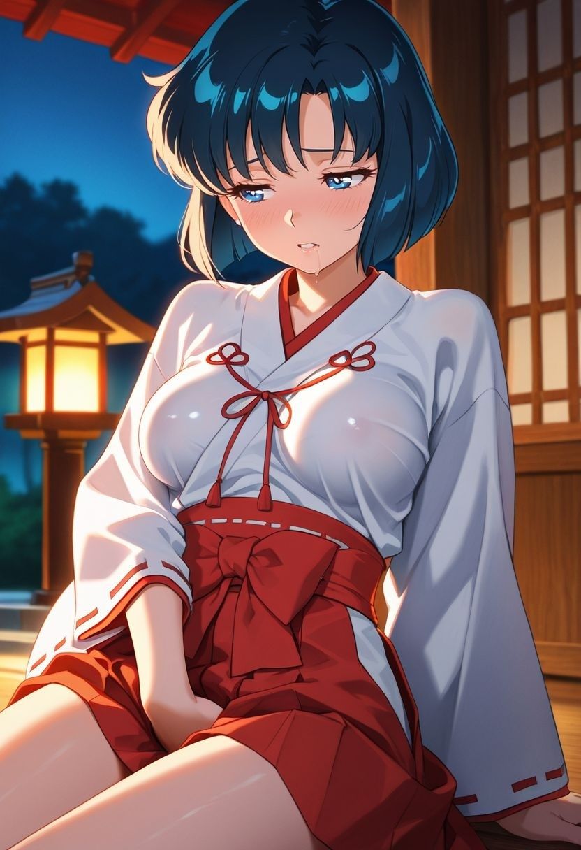 もしも。。。このキャラが巫女だったら〜水野〇美〜 - サンプル画像 7