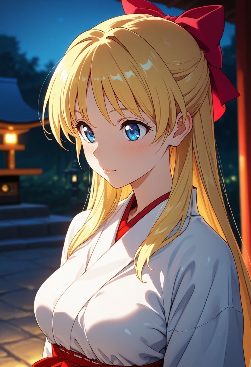もしも。。。このキャラが巫女だったら〜愛野美〇子〜 - サンプル画像 1