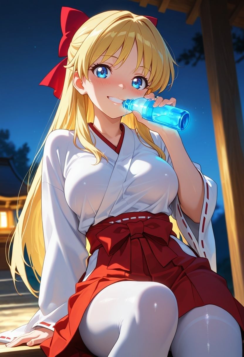 もしも。。。このキャラが巫女だったら〜愛野美〇子〜 - サンプル画像 3