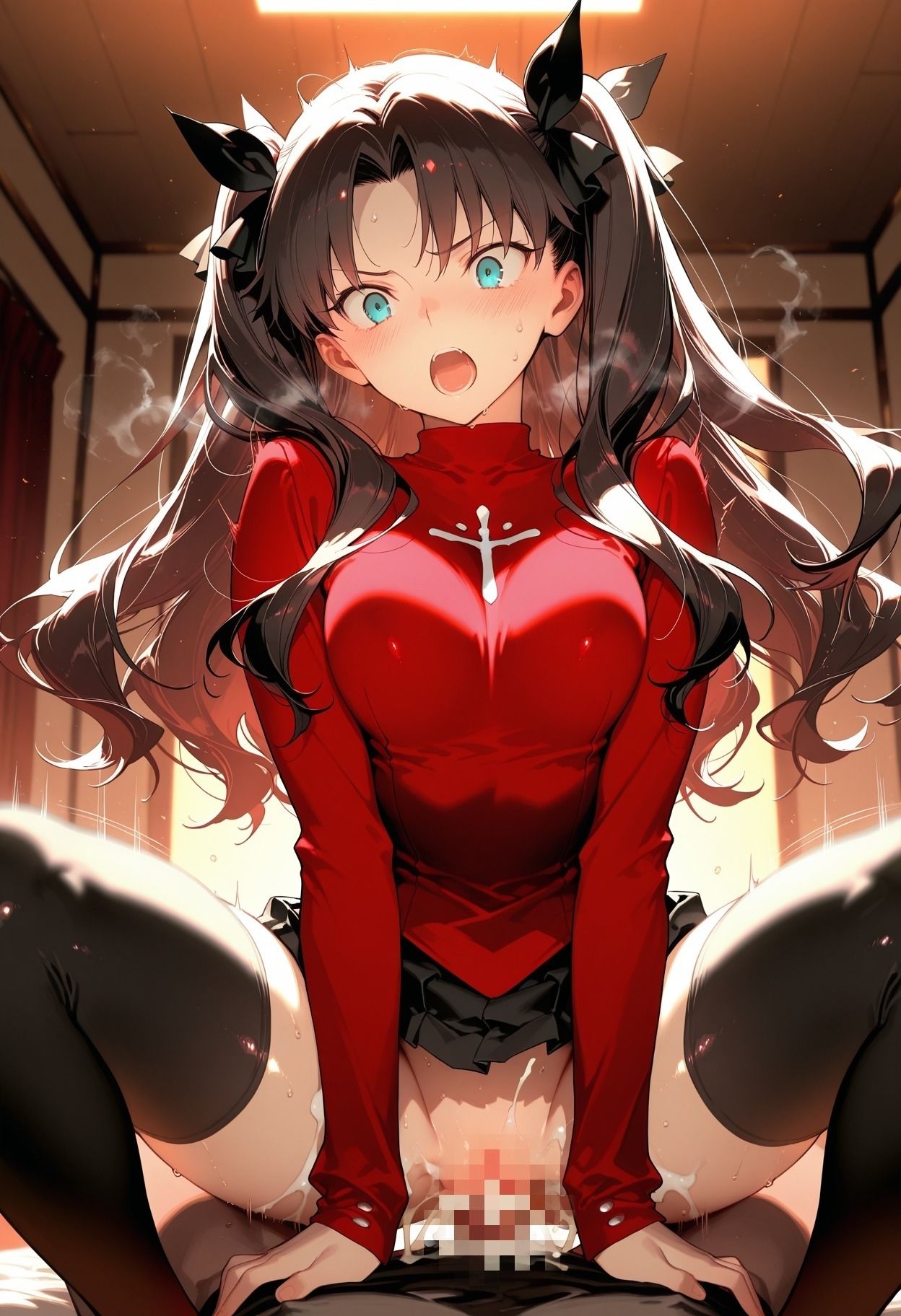 あのヒロインたちと交尾しまくり！fate/◯tay night編 - サンプル画像 4