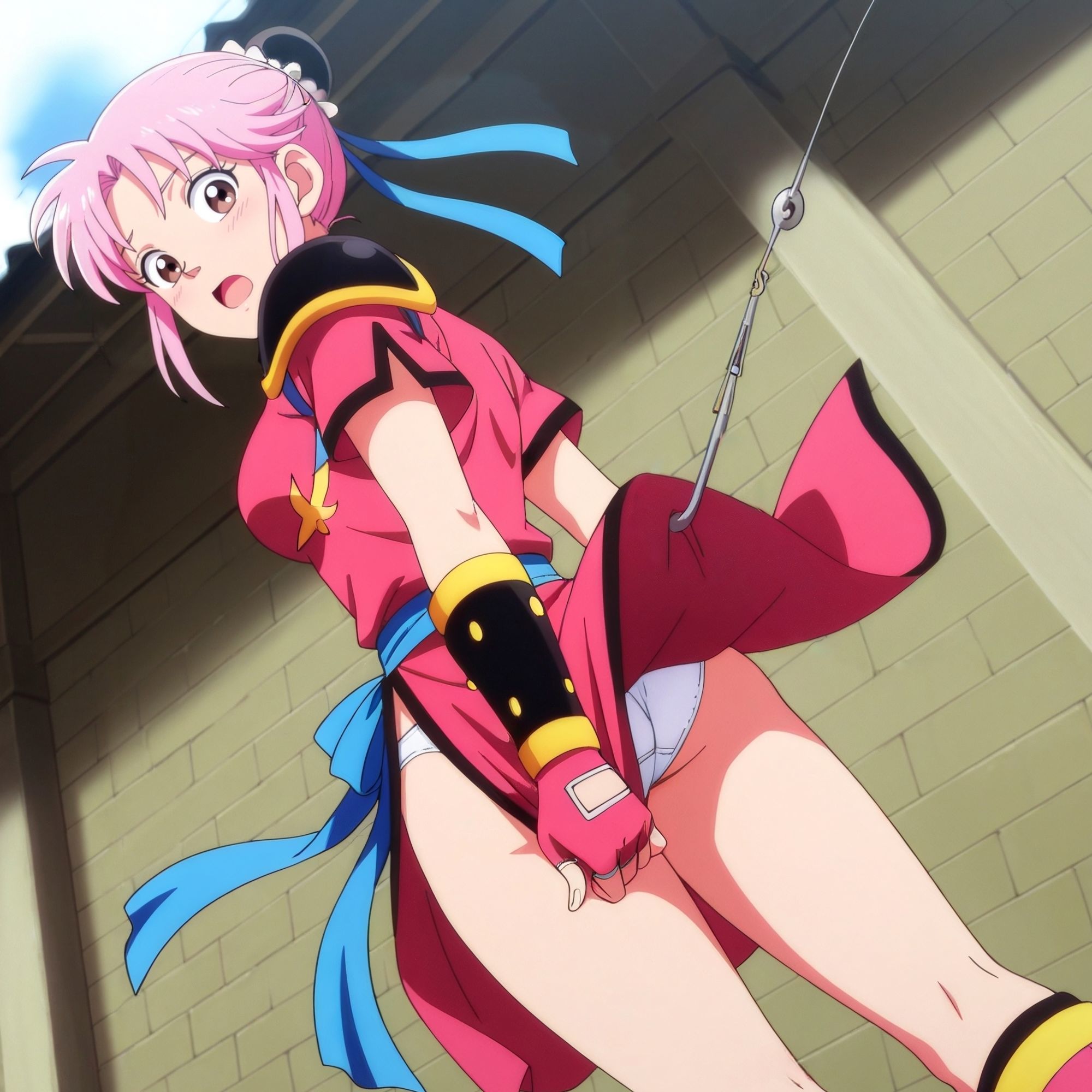 武闘家マ〇ムパンチラCG集2（全100枚）＋簡易パンチラアニメ10本セット_model2 - サンプル画像 2