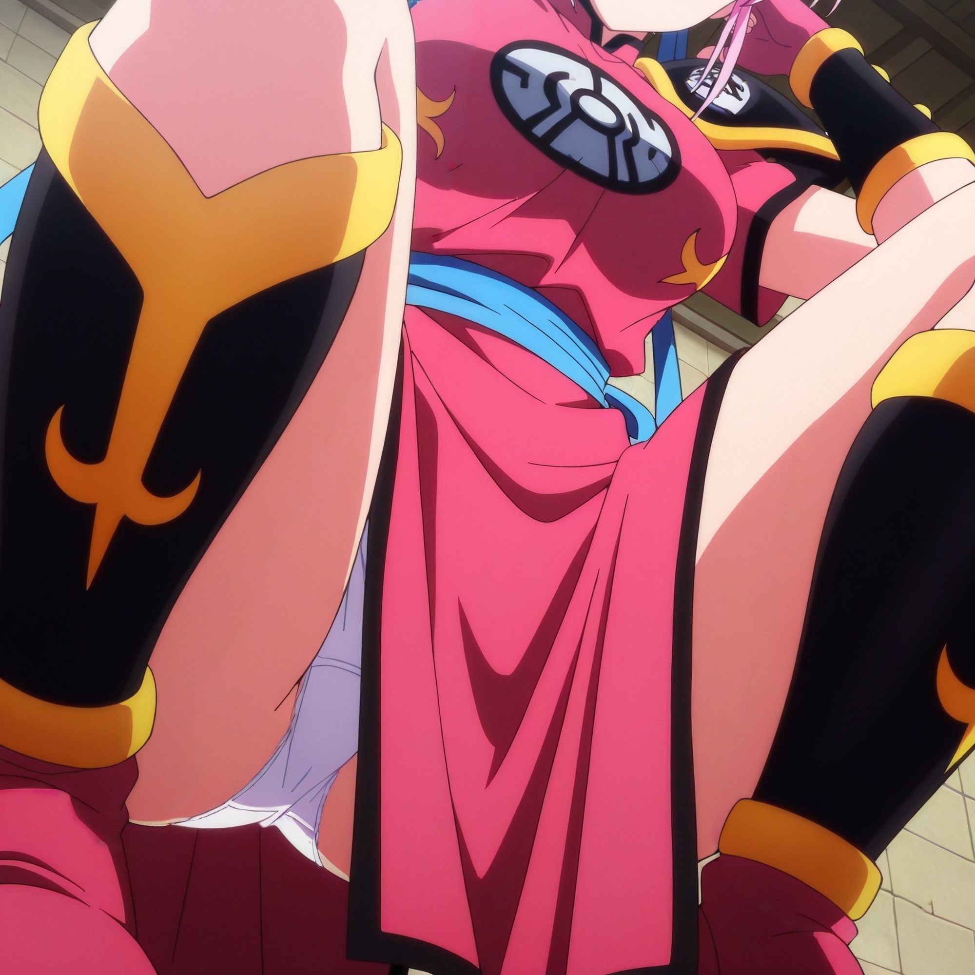 武闘家マ〇ムパンチラCG集2（全100枚）＋簡易パンチラアニメ10本セット_model2 - サンプル画像 3