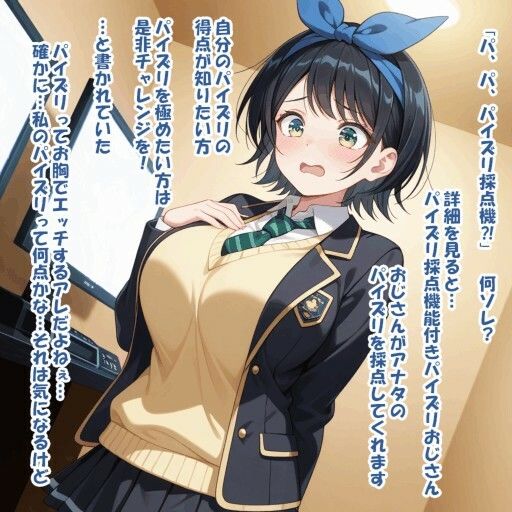 パイズリ異能力おじさん  パイズリ採点 編 - サンプル画像 3