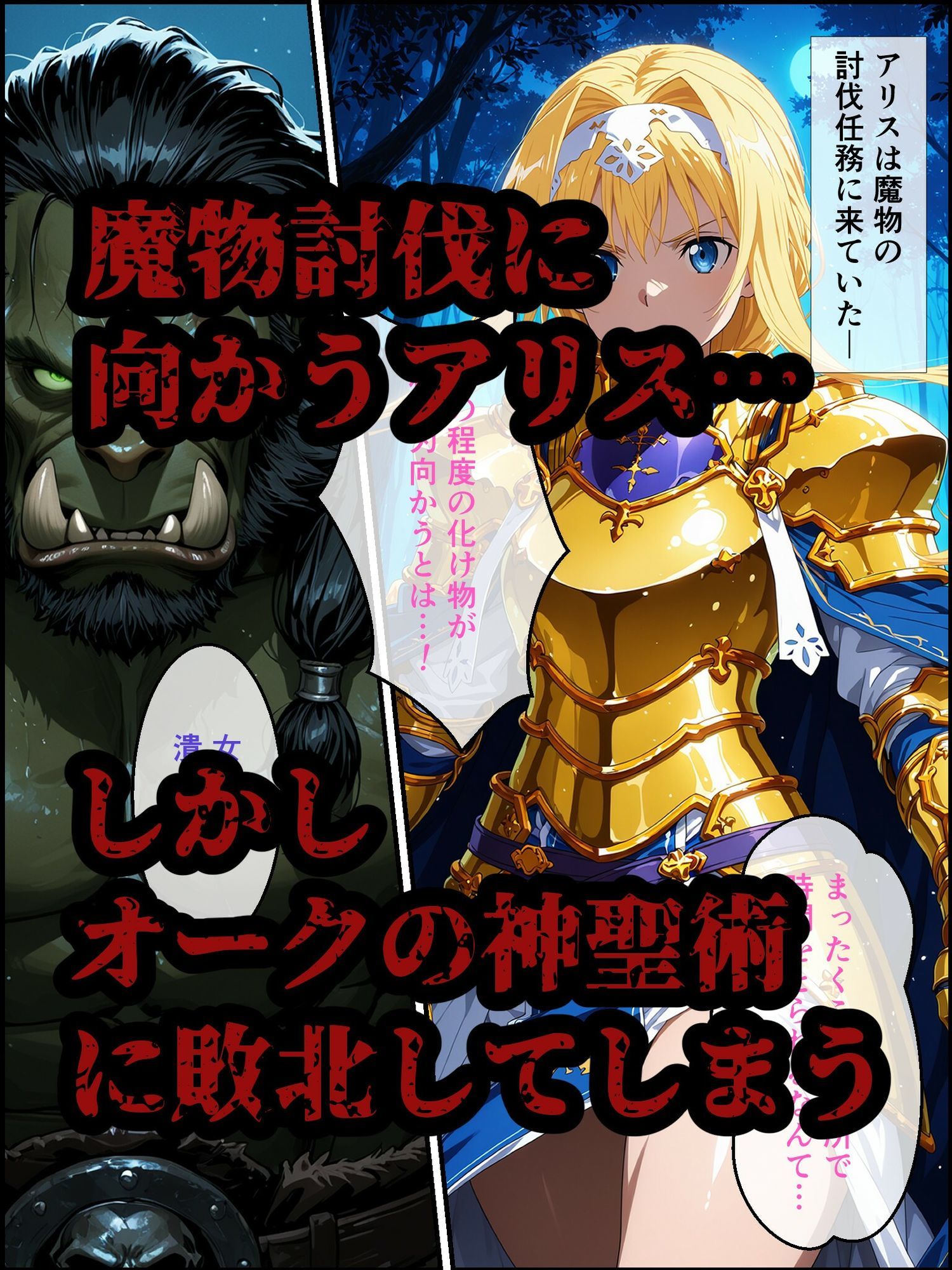 ア〇スの災難 - サンプル画像 1