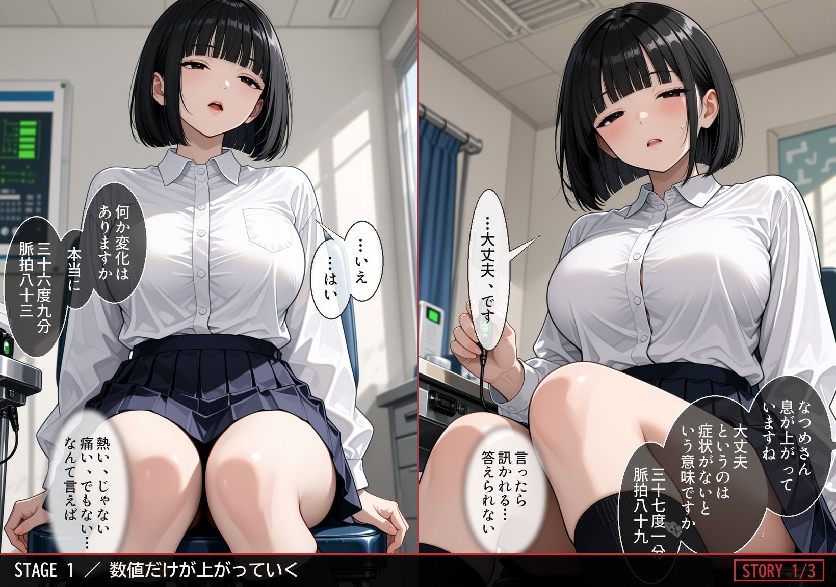治験カルテ:被験体ナツメの理性崩壊記録 - サンプル画像 3