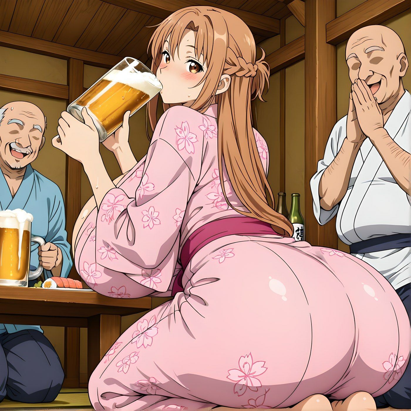 爆乳風俗嬢ア◯ナ - サンプル画像 5