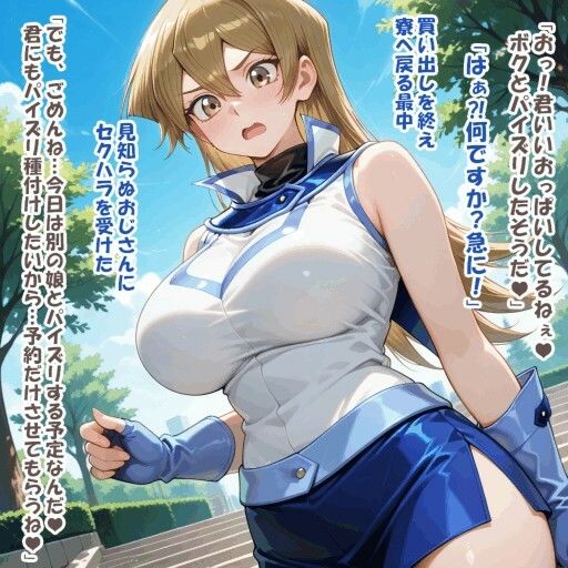 パイズリ異能力おじさん  パイズリ予約 編 - サンプル画像 1