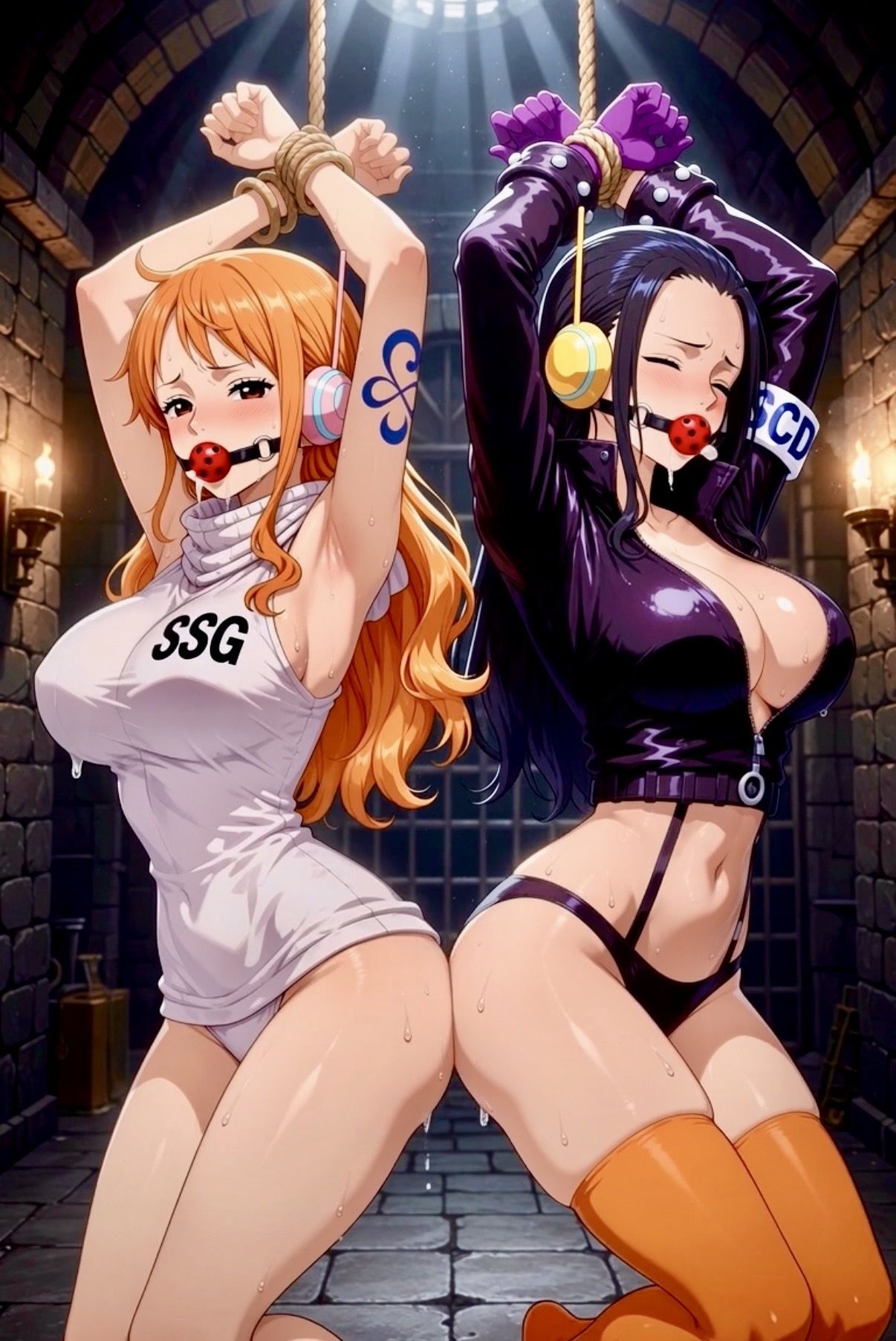 海賊娘緊縛 - サンプル画像 5