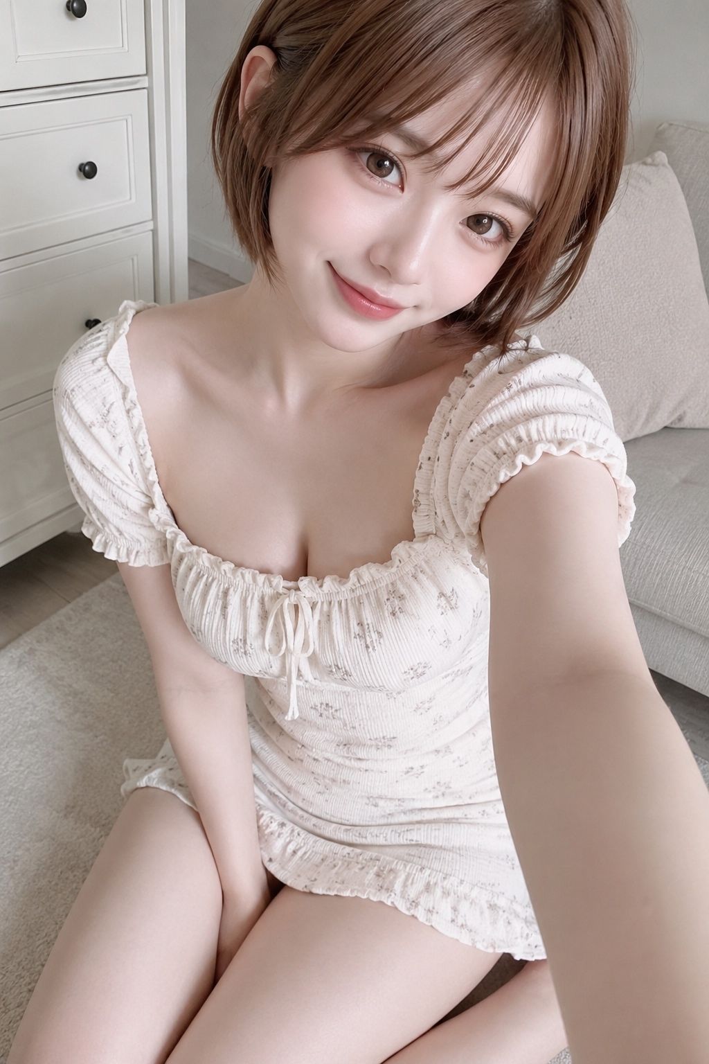 妄想自撮り彼女 Part 2 - サンプル画像 4
