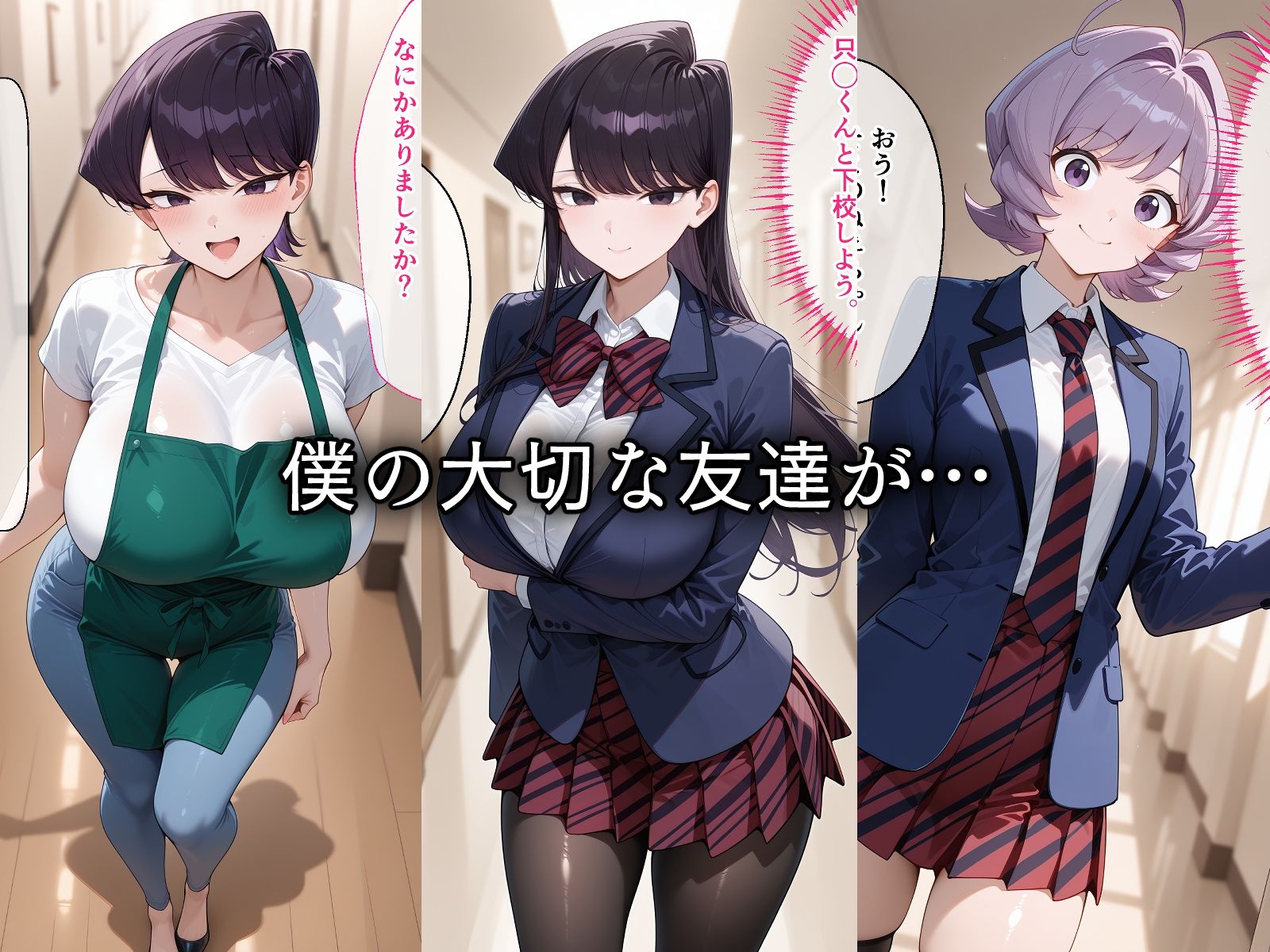 寝取られたコミュ障たち〜催〇アプリで種付け完了 - サンプル画像 1