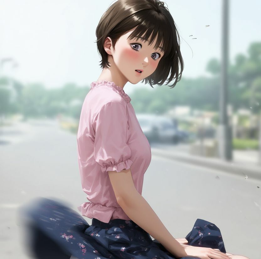 伊織ちゃん風 パンチラ（1） - サンプル画像 3