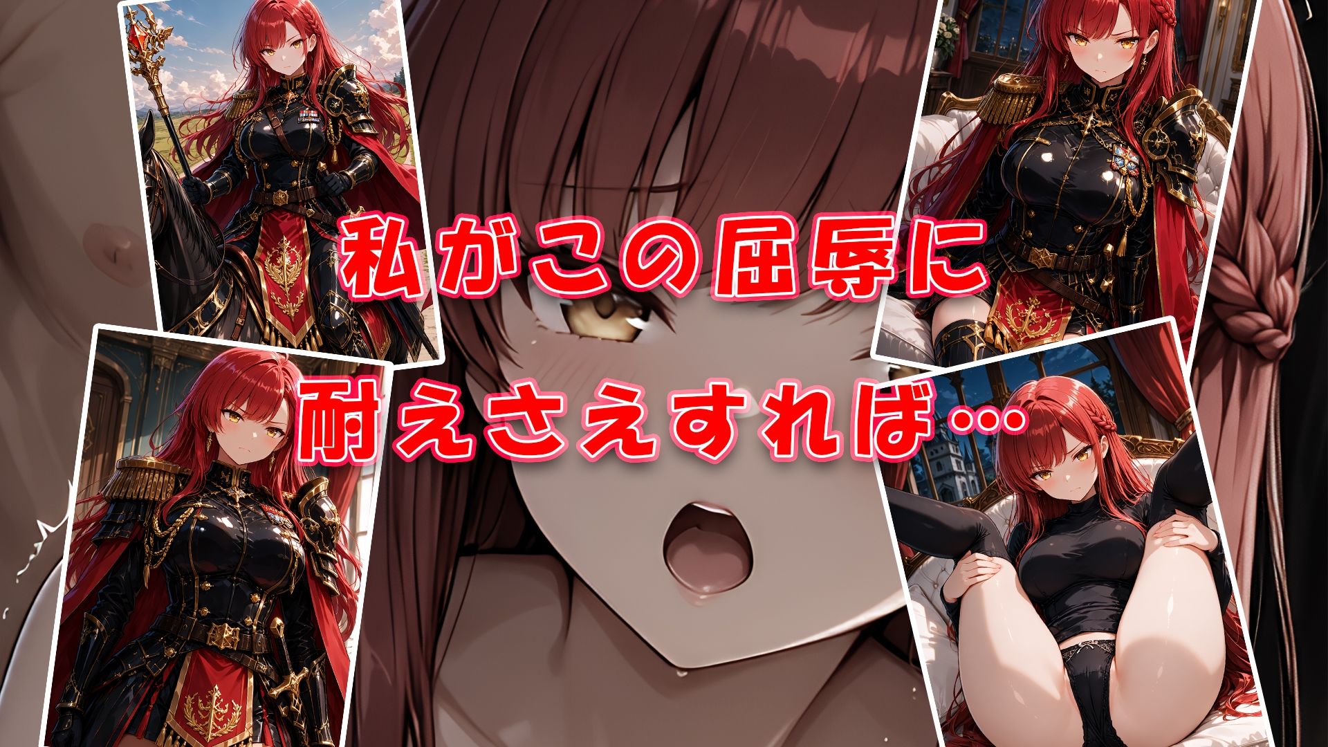 敵将に貸し出された女将軍がチ〇ポに堕ちちゃう動画 - サンプル画像 1