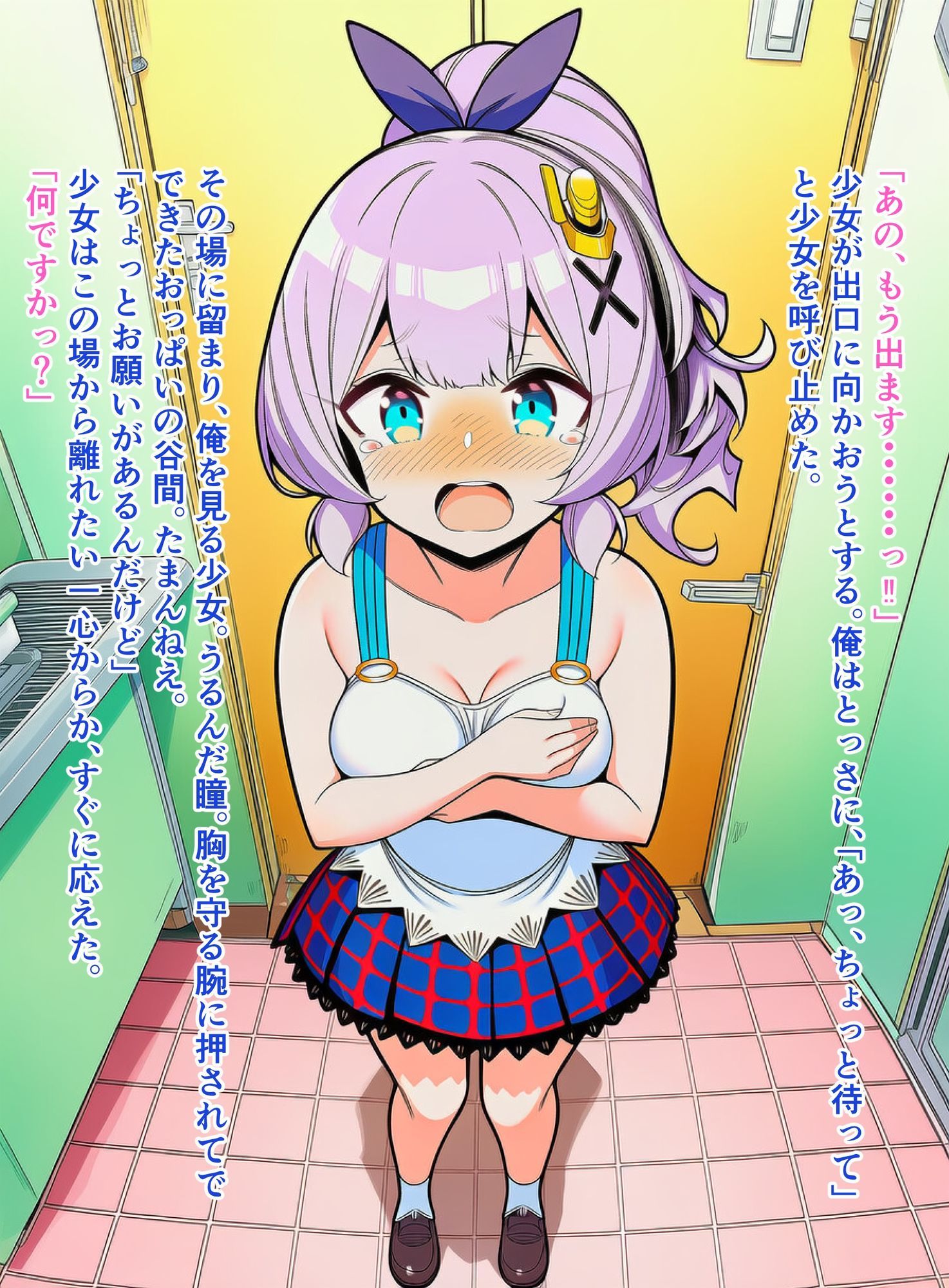 ジャ〇リンちゃんが公園でおっぱいを痴●されたあげく、トイレで襲われちゃう話 - サンプル画像 4
