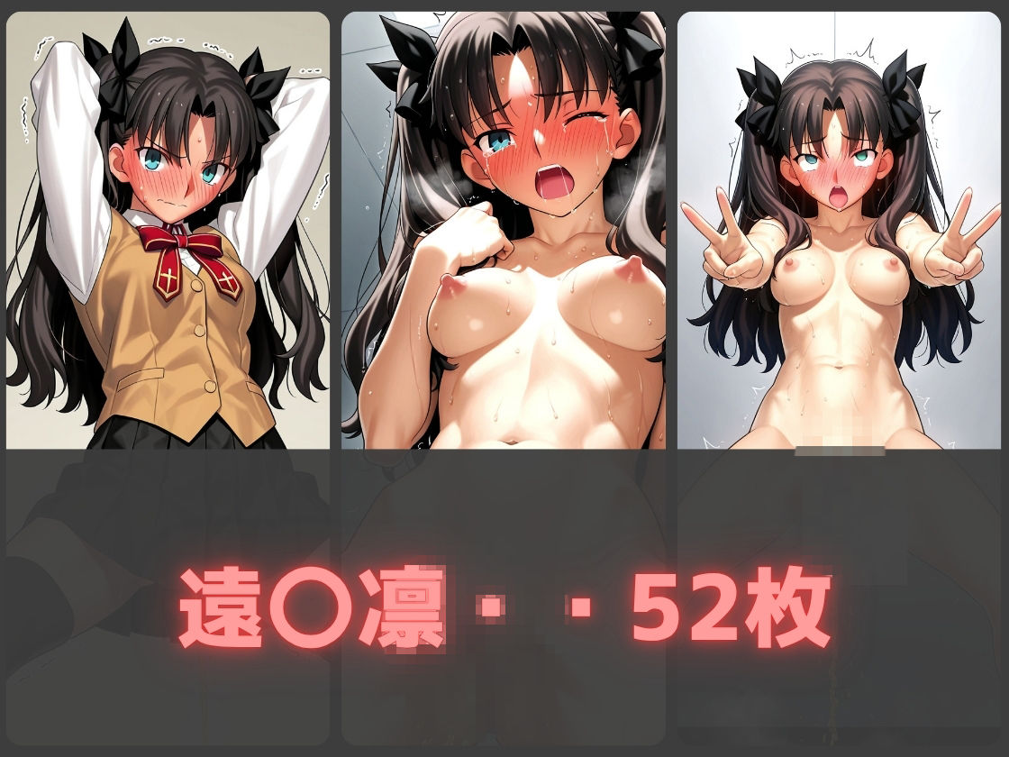 ガニ股放尿ヒロインズ〜F〇te編〜 - サンプル画像 2
