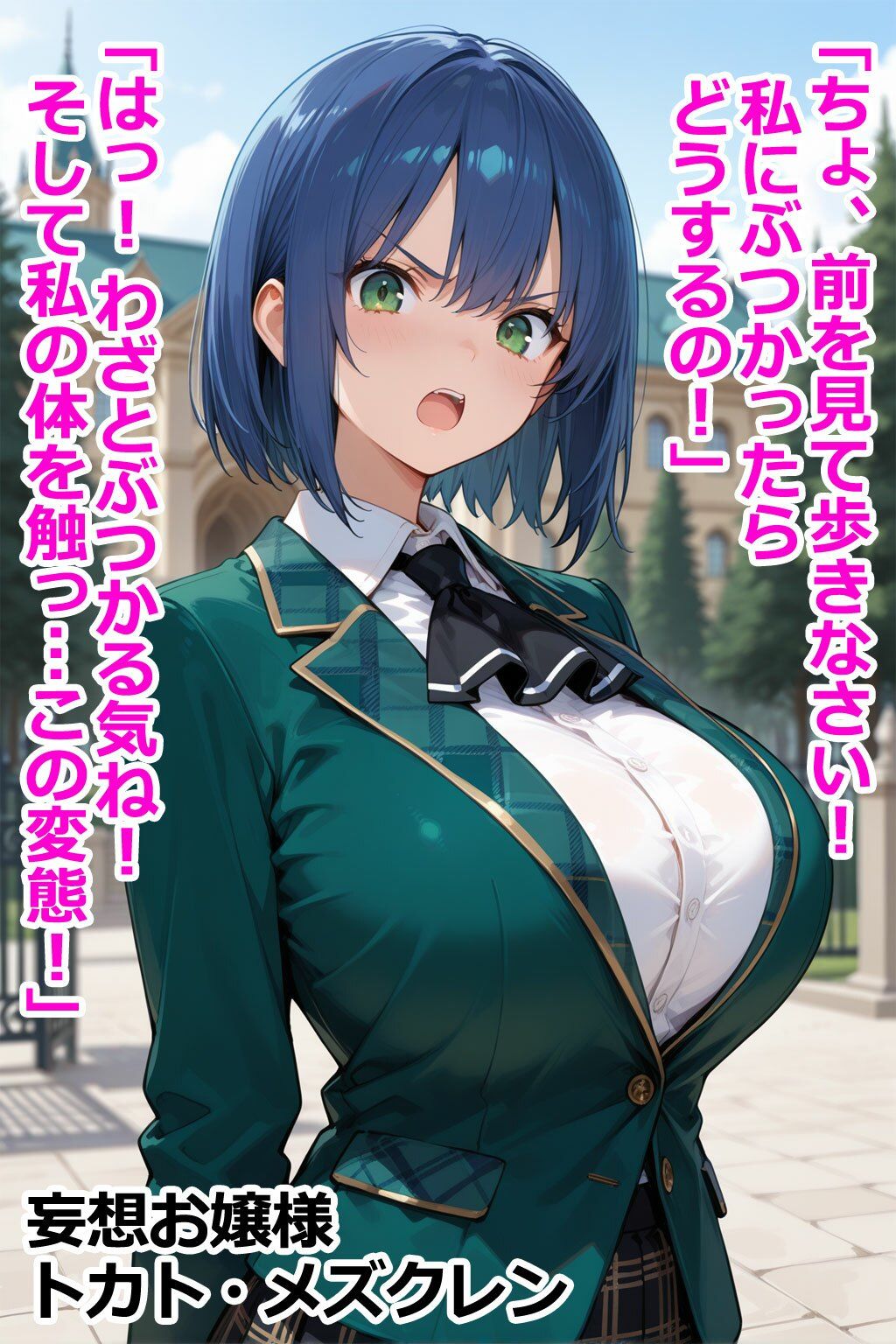 爆乳お嬢様編 即堕ち3コマ - サンプル画像 3