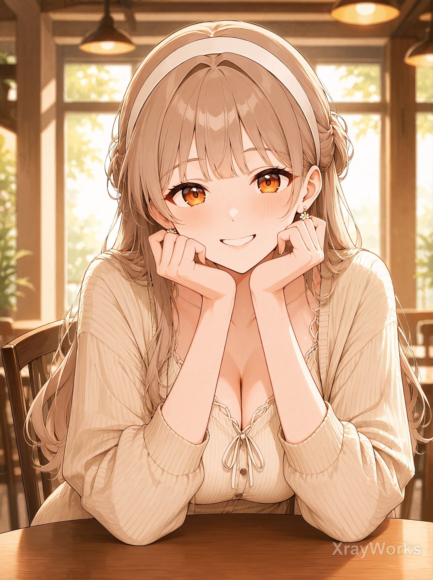 オリヴィアの日常 〜ハーフ系美少女のパンチラ・秘密の情事〜 CG85枚＋動画65本 - サンプル画像 2
