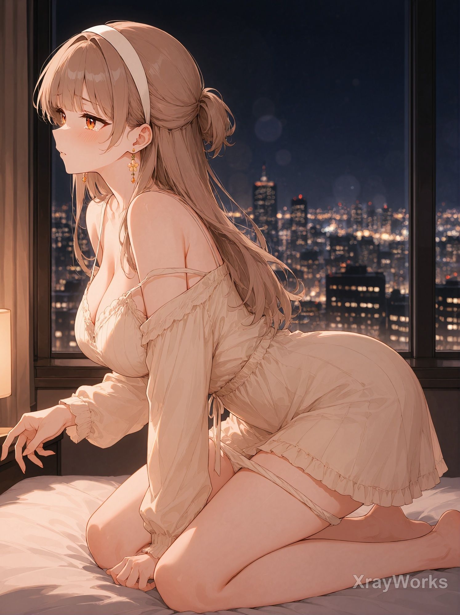 オリヴィアの日常 〜ハーフ系美少女のパンチラ・秘密の情事〜 CG85枚＋動画65本 - サンプル画像 4