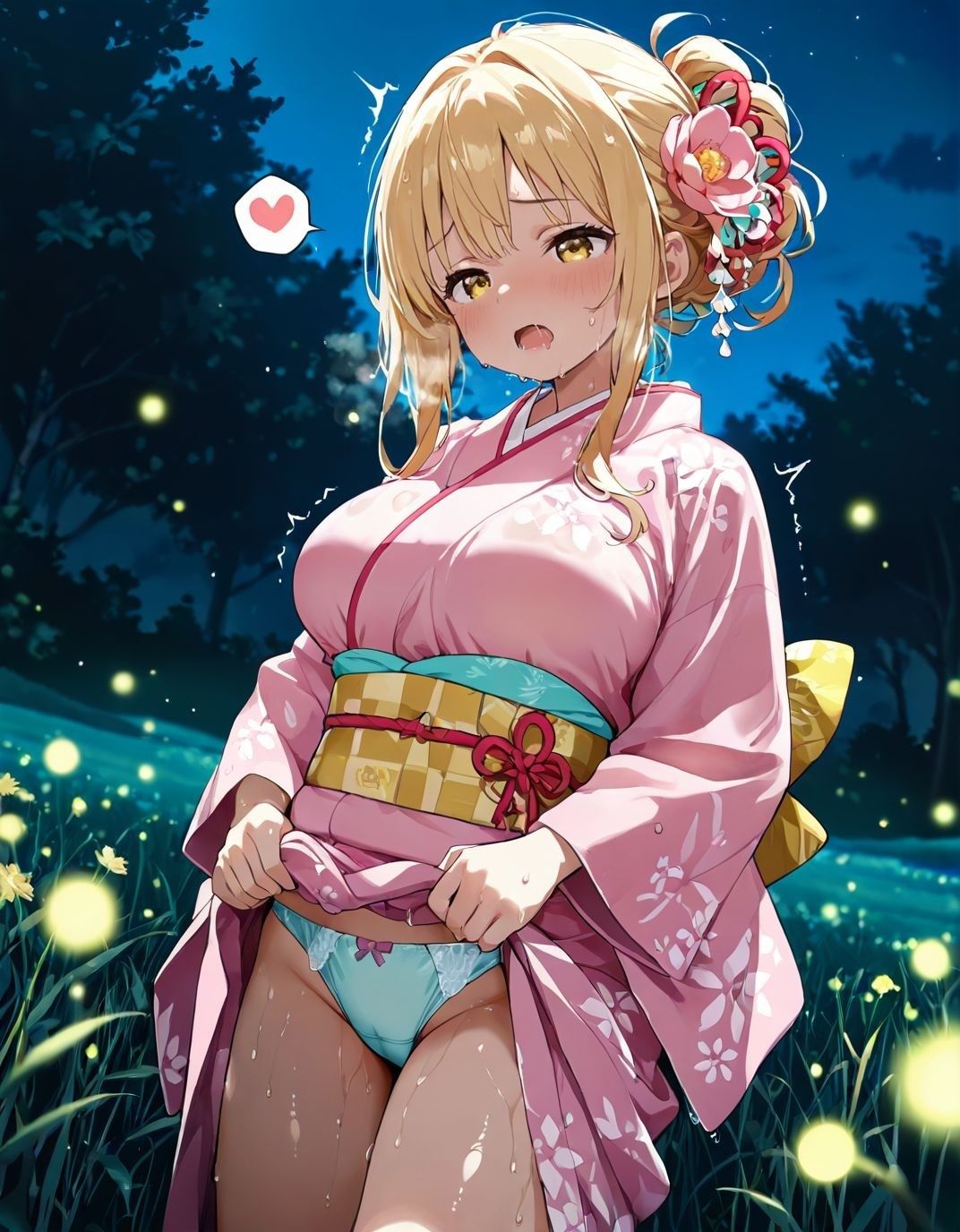 幼馴染と結婚するためにデキ婚狙うことにしました！夏祭りシャーリー編 - サンプル画像 2