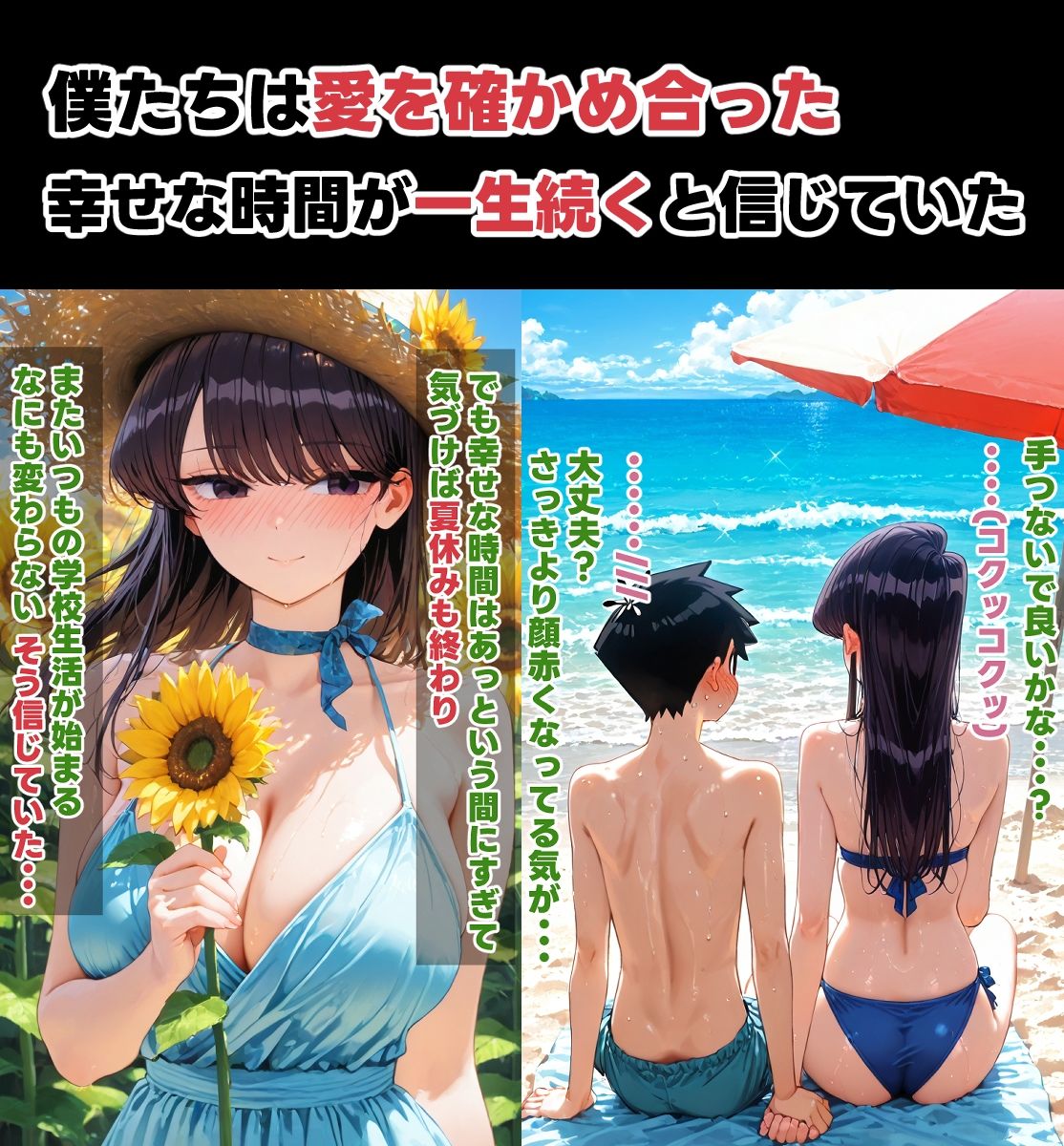 古見さんはいじめっ子の言いなり肉〇器 - サンプル画像 2