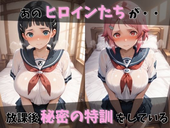【S●O】放課後ヒロインズす●は/リズ●ット/シ●カ編 - サンプル画像 1