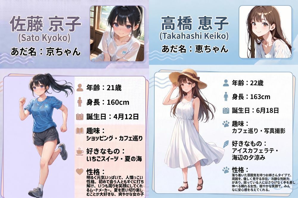 Summer Memories〜20人のヒロイン〜 - サンプル画像 1