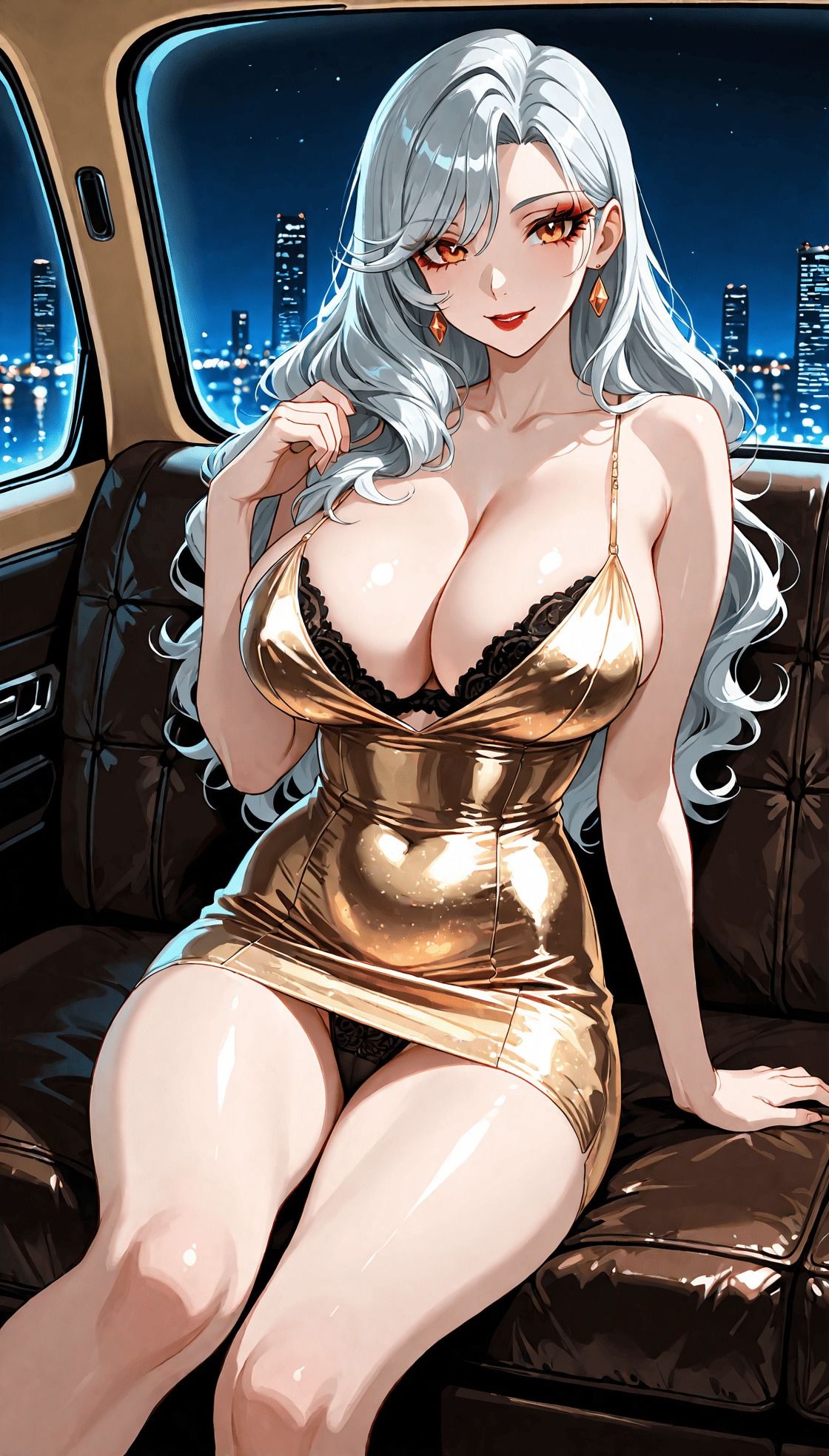 高飛車Hカップキャバ嬢 緊縛アヘ顔中出しSEX（はーと） - サンプル画像 1
