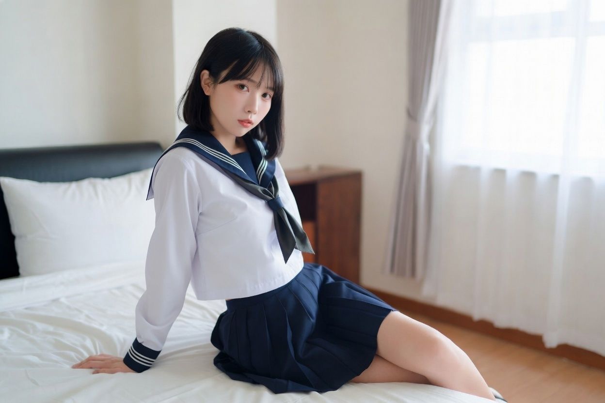 Private Room 4 JK 脱衣編 - サンプル画像 1