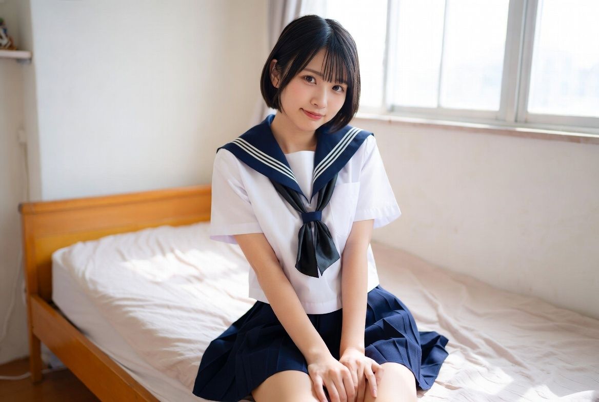 Private Room 4 JK 脱衣編 - サンプル画像 5