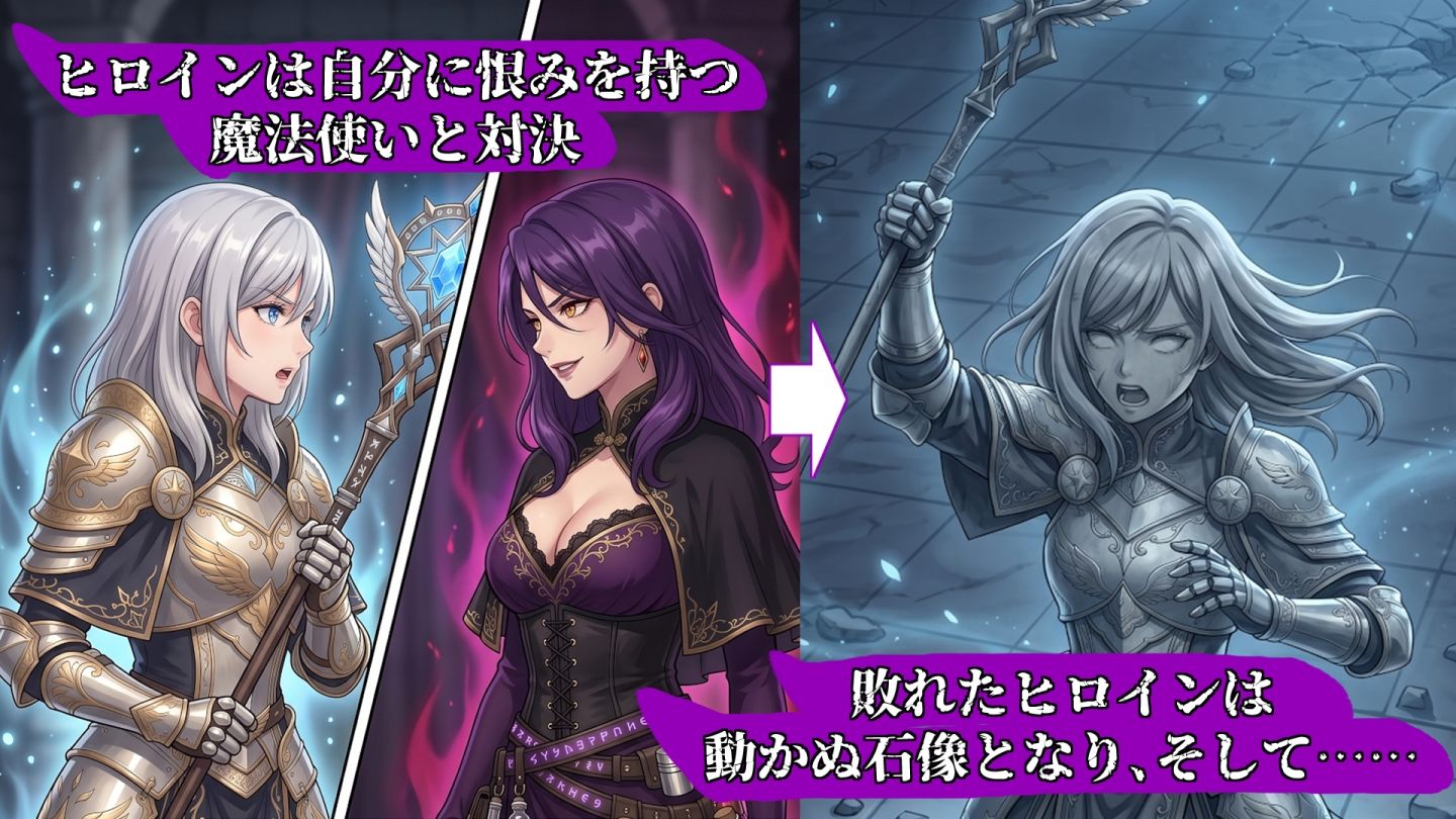 バッドエンドマンション Vol.03-1 【石化】 - サンプル画像 2