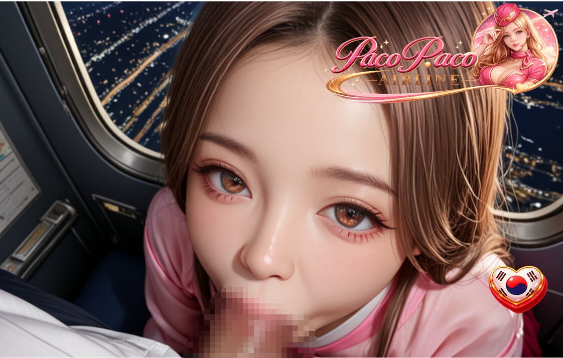 世界中のCAと空でプレイ〜 フルボイス28分動画 Paco Paco Airline 日本・韓国・中国 路線〜 - サンプル画像 5