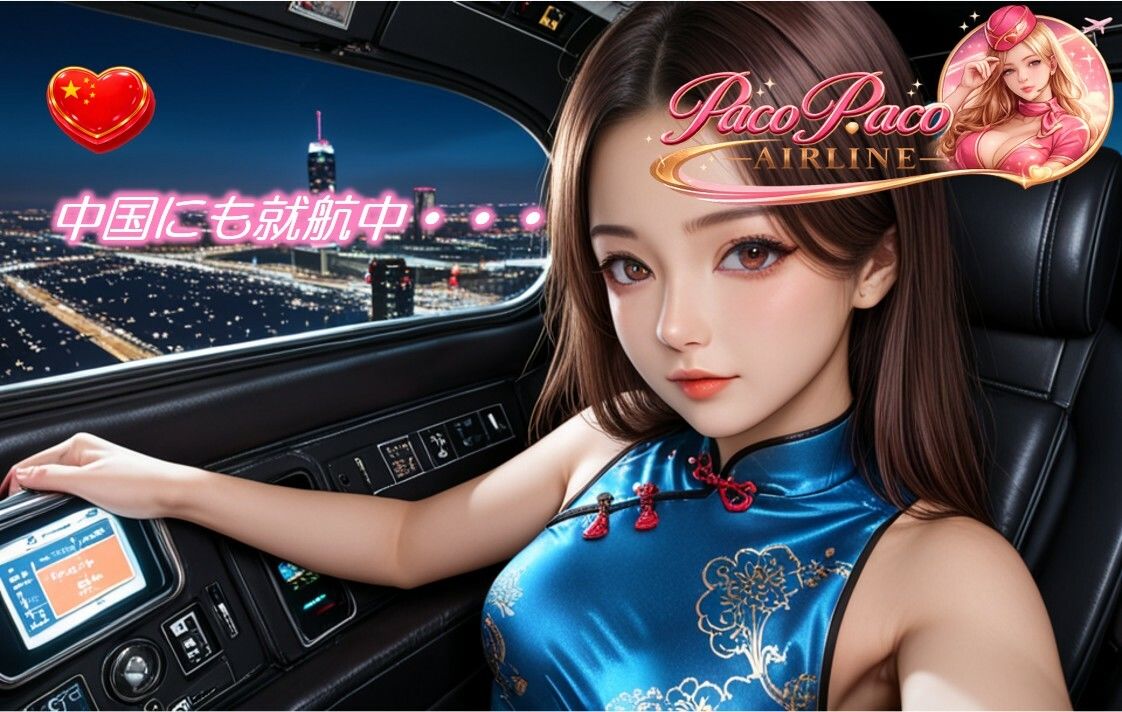 世界中のCAと空でプレイ〜 フルボイス28分動画 Paco Paco Airline 日本・韓国・中国 路線〜 - サンプル画像 7