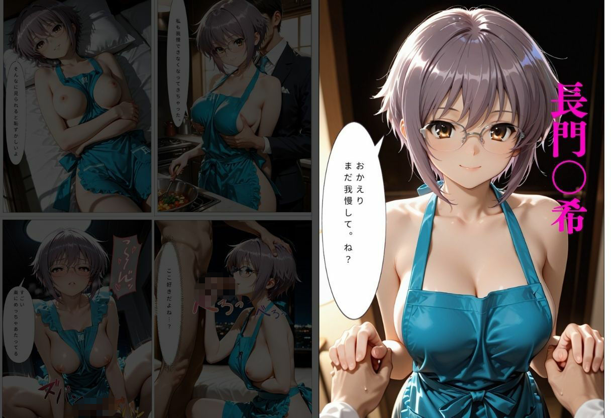 裸エプロンで朝から誘惑ドキドキハーレム生活 2 - サンプル画像 2