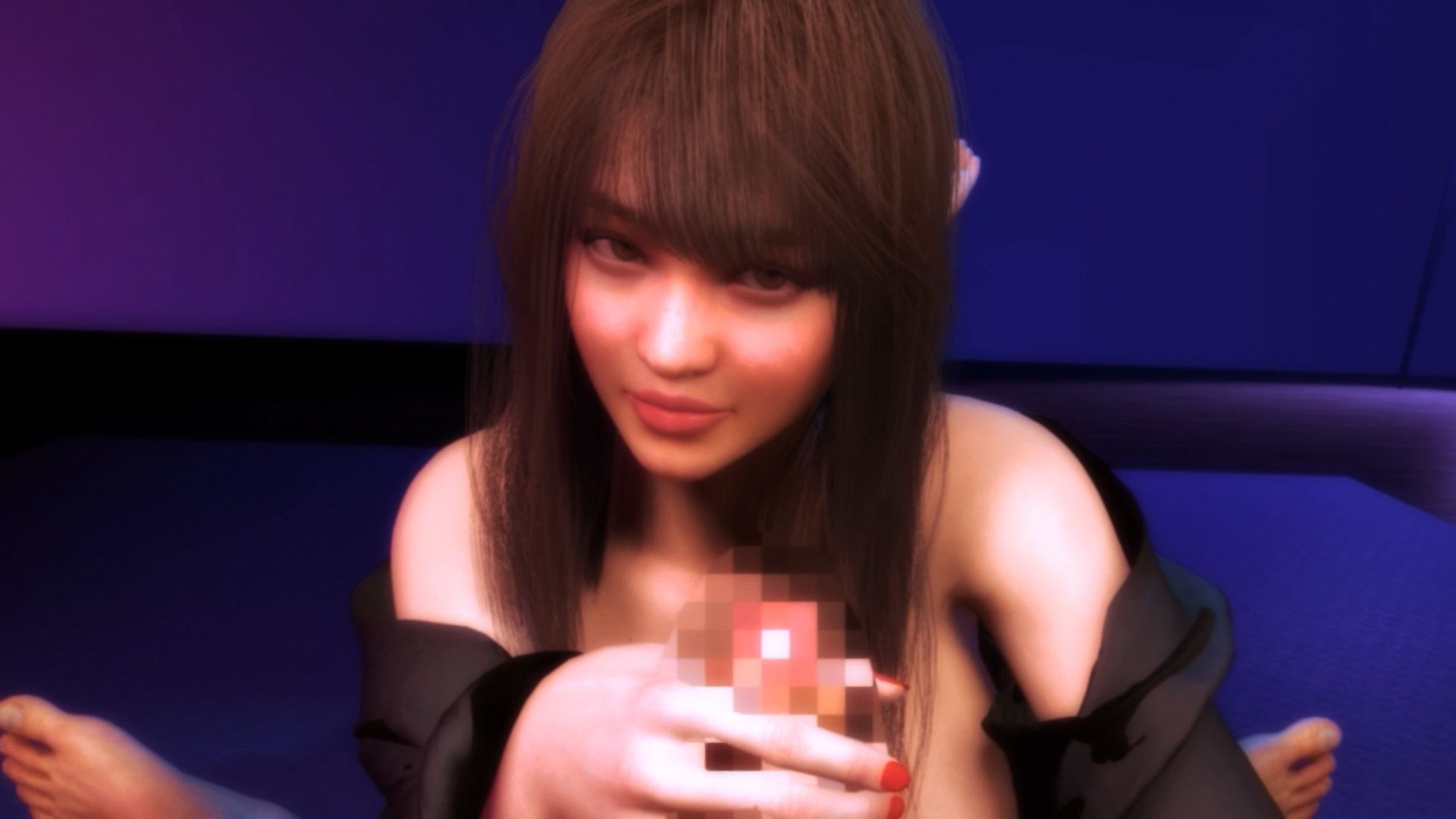 責めるの大好き巨乳お姉さん - サンプル画像 1