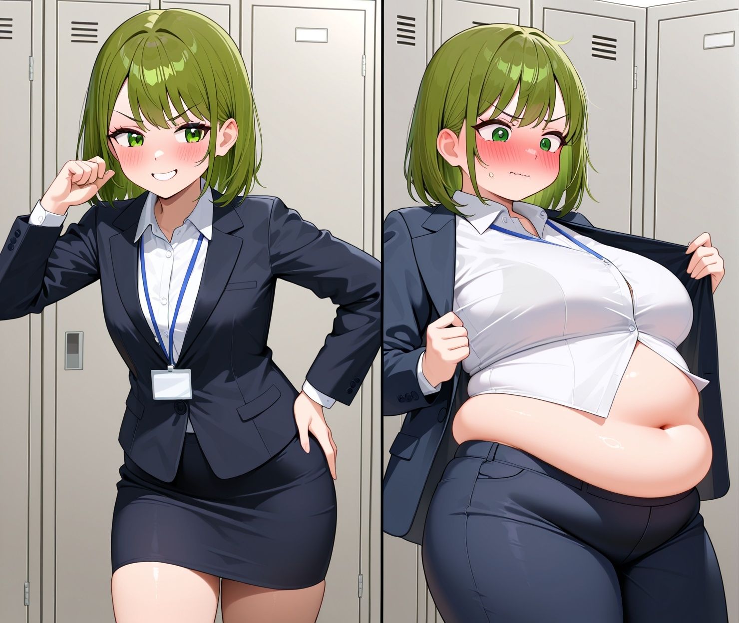 太らせぽっちゃり少女CG 【03】 - サンプル画像 2
