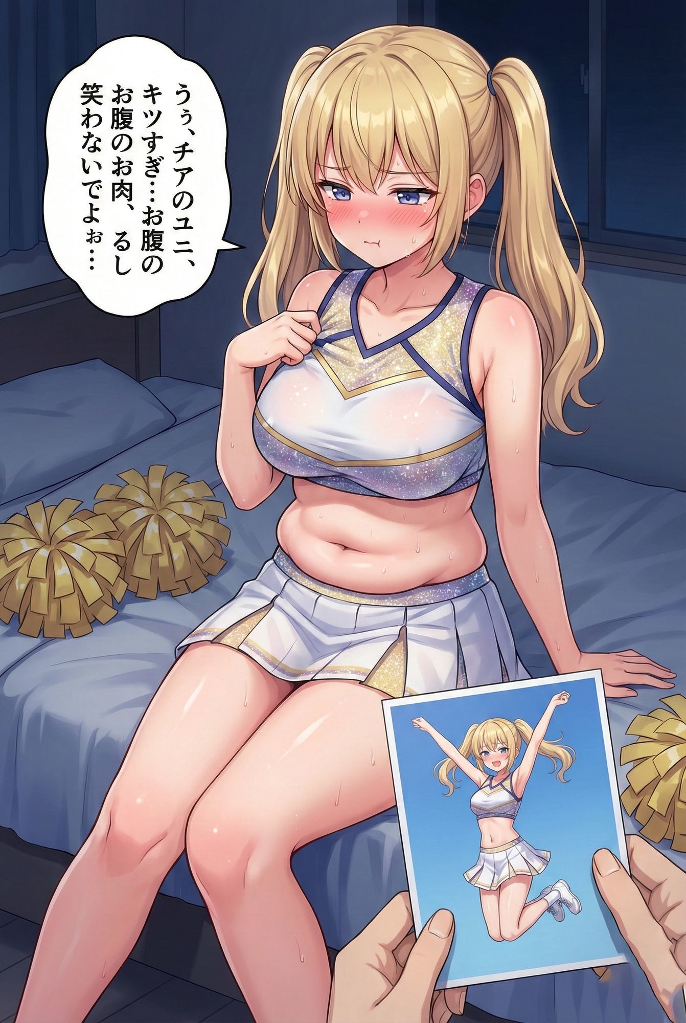 太らせぽっちゃり少女CG 【04】 - サンプル画像 5