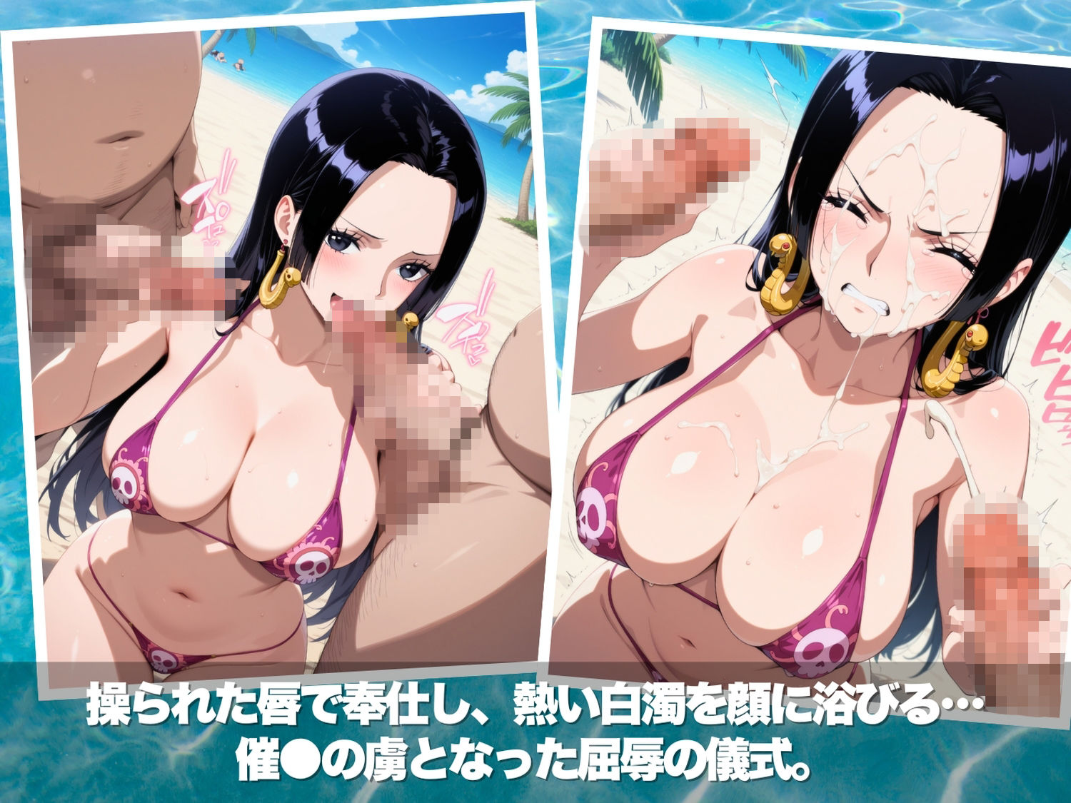 真夏の虜  ワ●ピース編 - サンプル画像 5