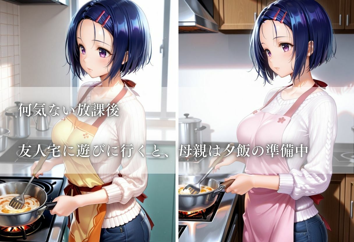 友達の母親に筆おろしされる話 Vol.1 - サンプル画像 2
