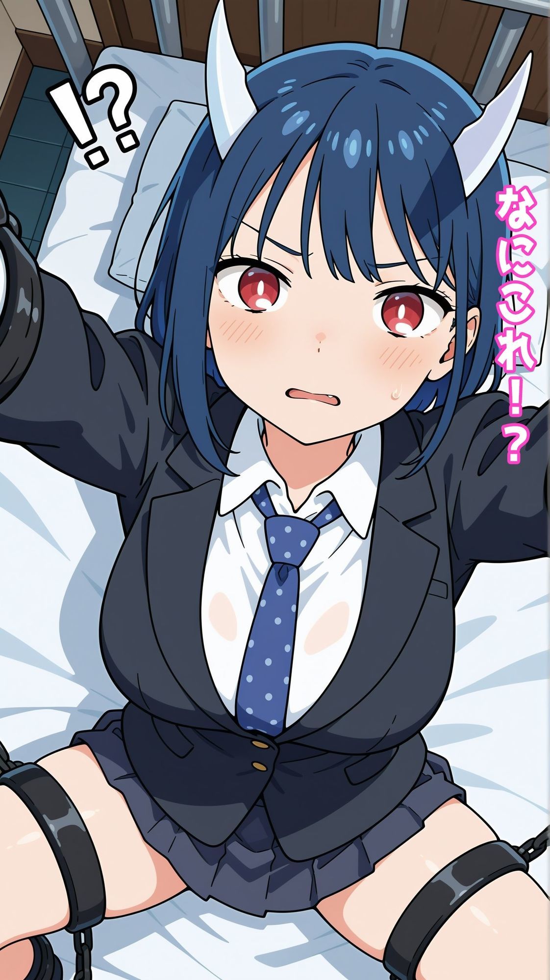 【一部セリフつき】あのヒロインにイタズラできる部屋 - ドラゴンJK編 -青〇ルリ - - サンプル画像 3
