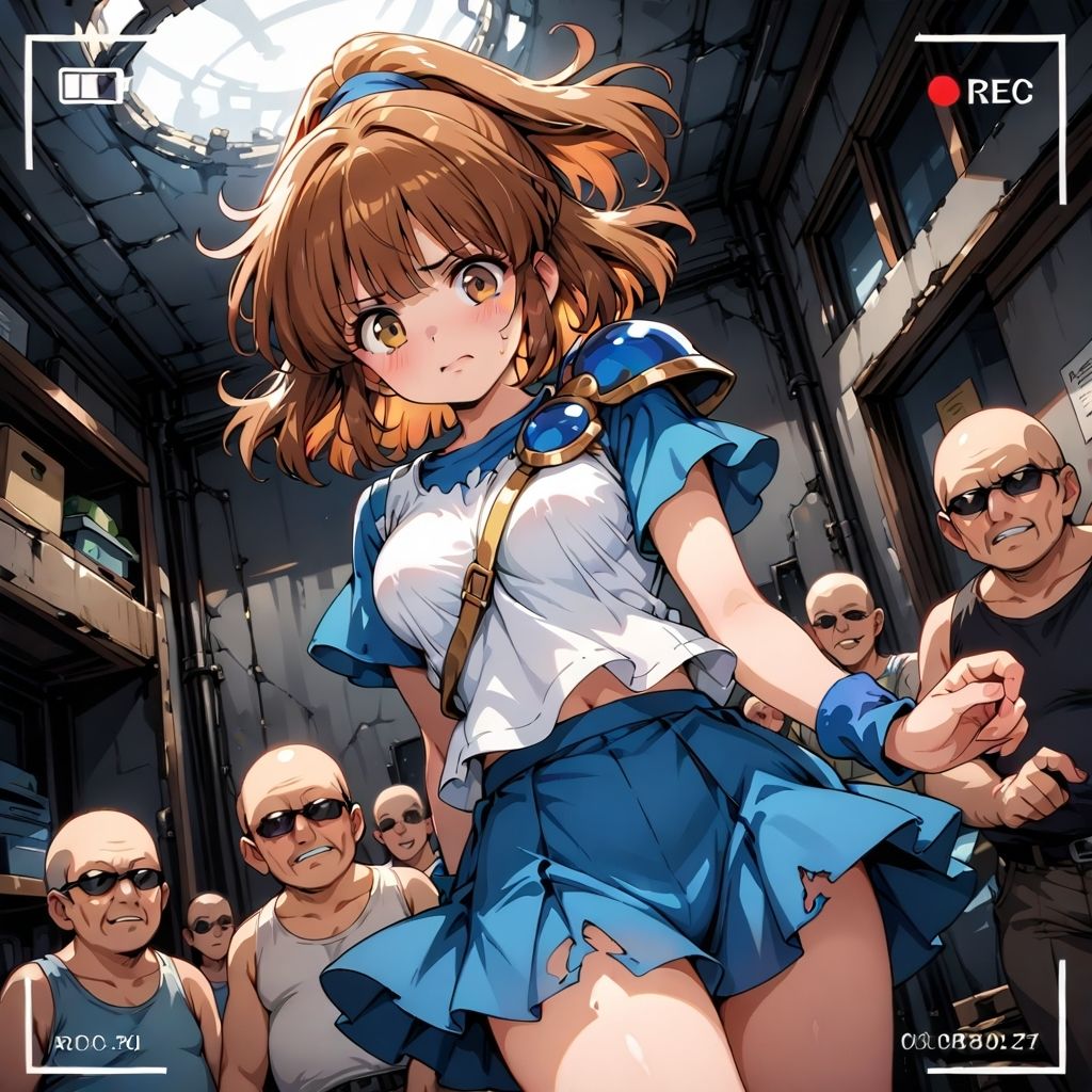 脅迫  狙われた少女  アルル姦禁録03 - サンプル画像 1