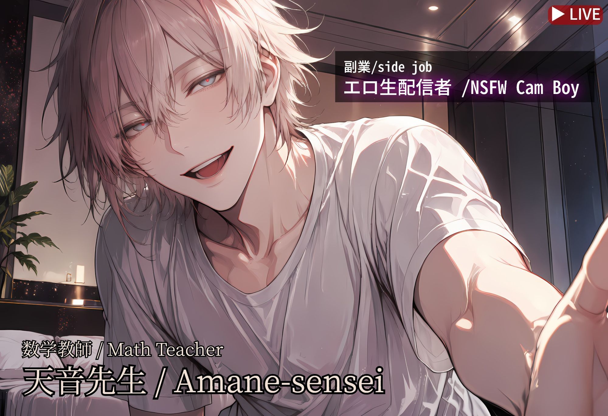 メス堕ちセルフ実況3 YAOI SEX イラスト集 - サンプル画像 4