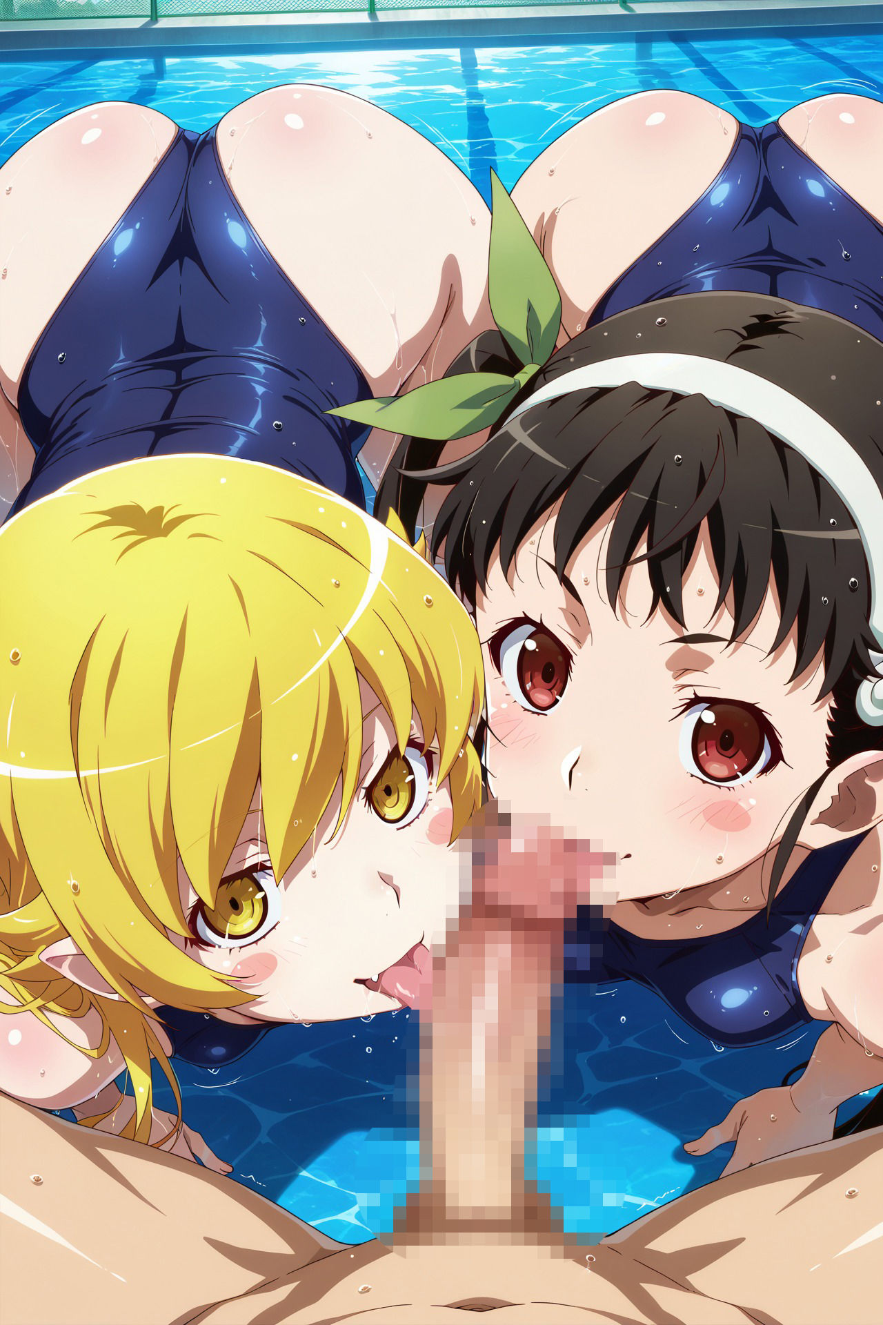 忍＆真宵とえっち。 - サンプル画像 6