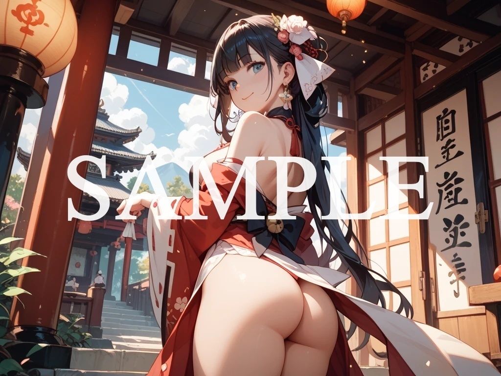【豪華500枚セット】Sacred Shrine Maiden - サンプル画像 7