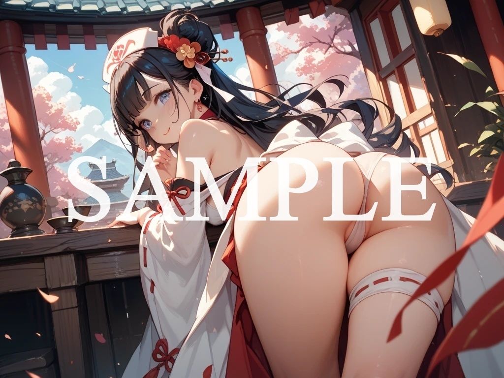 【豪華500枚セット】Sacred Shrine Maiden - サンプル画像 8